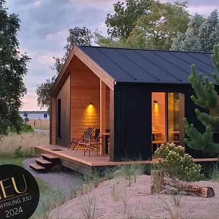 Holiday home Werder -- Grosses Sonnendeck -- 150m I Sauna I Ekamin I Bis 8 Pers I Meerblick I By 