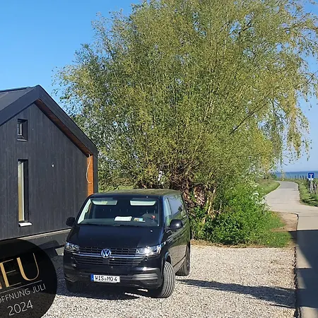 Werder -- Grosses Sonnendeck -- 150m I Sauna I Ekamin I Bis 8 Pers I Meerblick I By 