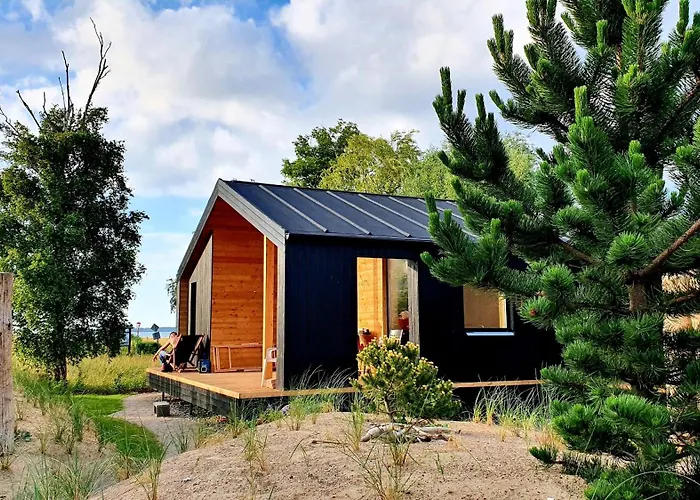 Werder -- Grosses Sonnendeck -- 150m I Sauna I Ekamin I Bis 8 Pers I Meerblick I By 