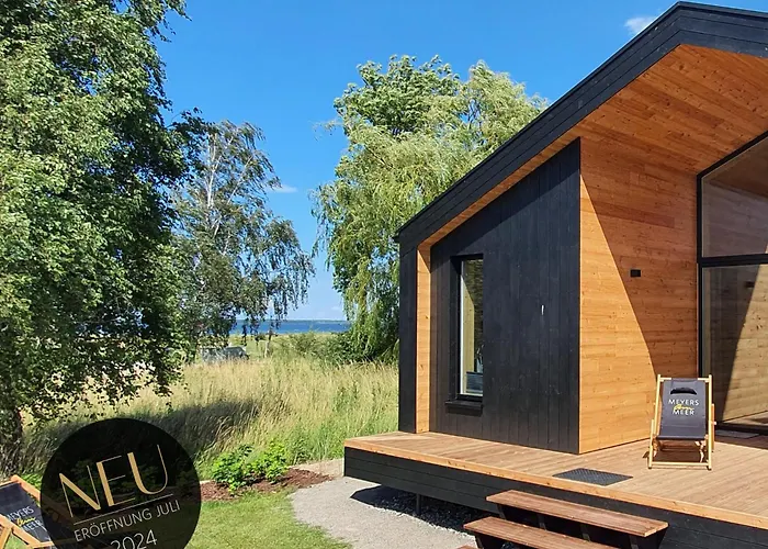 Prázdninový dům Werder -- Grosses Sonnendeck -- 150m I Sauna I Ekamin I Bis 8 Pers I Meerblick I By 