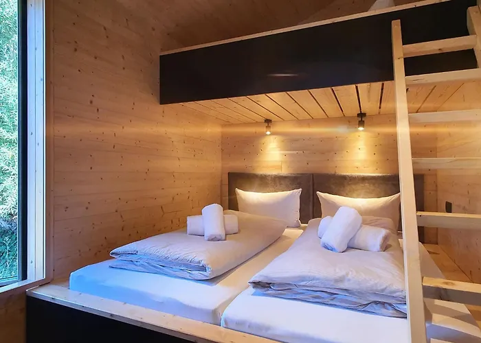 Werder -- Grosses Sonnendeck -- 150m I Sauna I Ekamin I Bis 8 Pers I Meerblick I By 