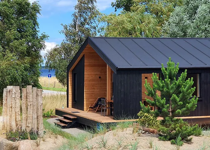 Werder -- Grosses Sonnendeck -- 150m I Sauna I Ekamin I Bis 8 Pers I Meerblick I By 