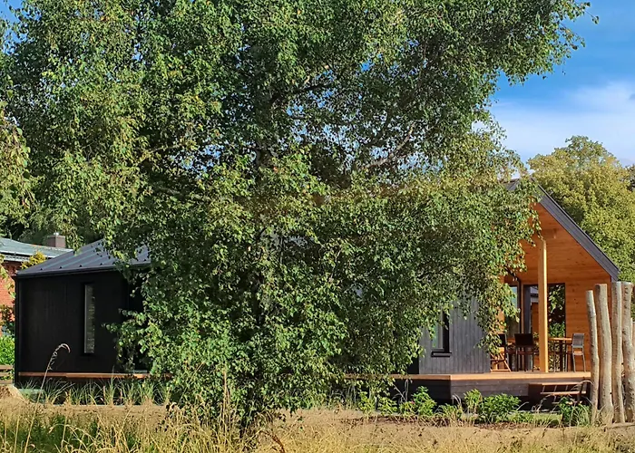 Prázdninový dům Werder -- Grosses Sonnendeck -- 150m I Sauna I Ekamin I Bis 8 Pers I Meerblick I By 